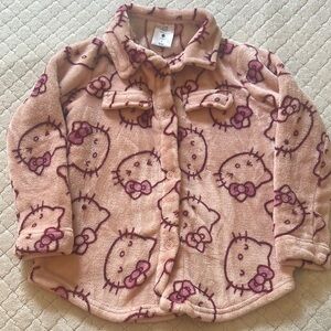 Hello Kitty Pink Fleece Sweater